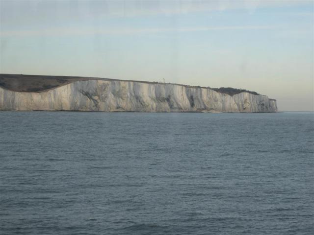 Die weißen Klippen von Dover - Rückfahrt
